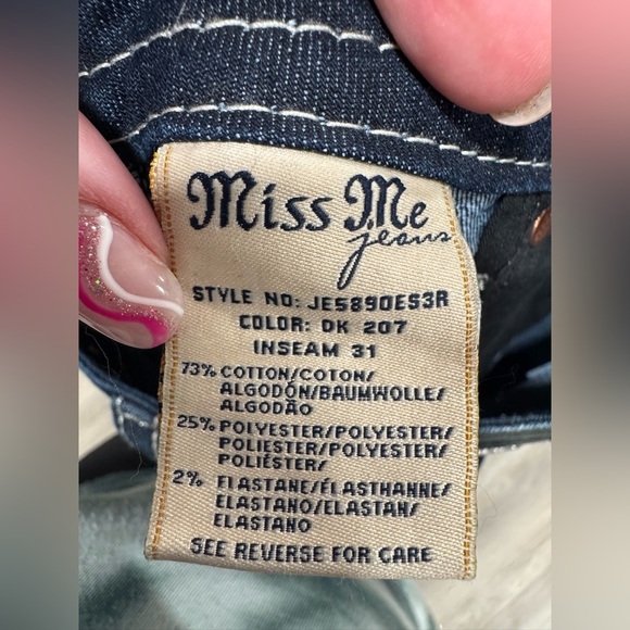 Miss Me Easy Skinny Size 28x31 - Picture 5 of 6